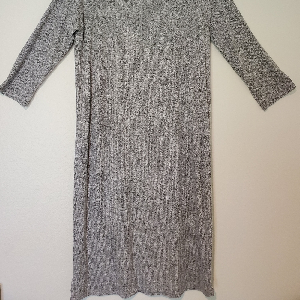 Gray Cozy Dress